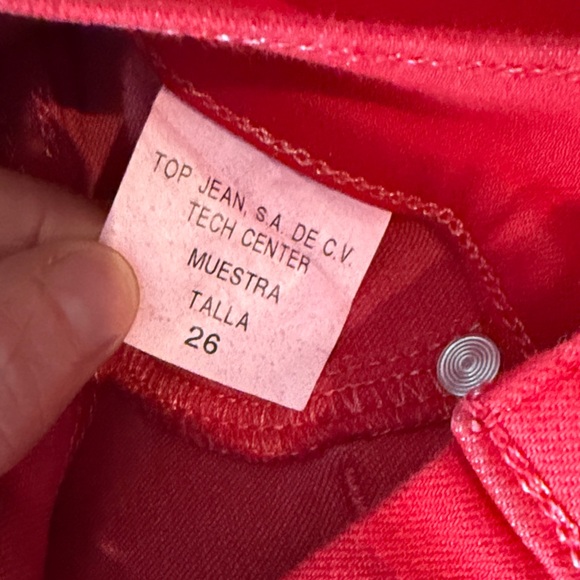 Pistol Red Jeans - Picture 4 of 9